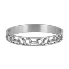 Stylish Italian 316L Stainless Steel Openable Kada Bracelet Men