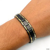 Titanium Black Gold Magnet Health Care Therapy Bio Energy Bracelet