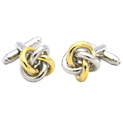 Knott Silver Knot Cufflinks In Box Group2
