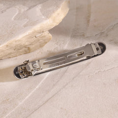 Single Layer 18K Gold Anti Tarnish Barrette Clip Hair Accessories For Girl Women