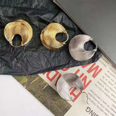 18K Gold Anti Tarnish Hoop Earring For Women