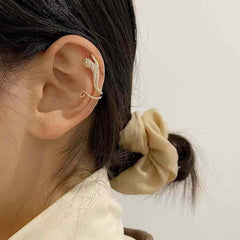 Panther Cubic Zirconia Silver Anti Tarnish Single Ear Cuff Earring For Women Group3