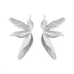 Leaf Silver Stud Earring For Women