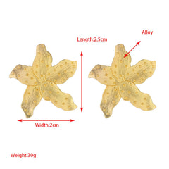 Star Fish Enamel Green 18K Gold Stud Earring For Women Group6