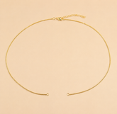 Gold Stainless Steel Box Chain Necklace For Men 18" Inch