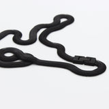 Snake Black Stainless Steel Anti Tarnish Chain For Women