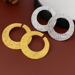 Flower Enamel 18K Gold White Anti Tarnish Stud Earring For Women