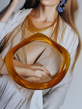 Wave Acrylic Multicolour Transparent Kada Bracelet For Women