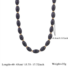 Cross Heart Butterfly Gold Blue Black Anti Tarnish Charm Necklace Pack Of 3 For Women