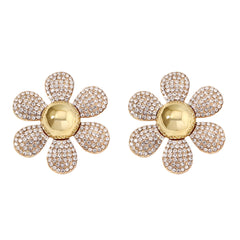 Rainbow Pearl Multi Gemstone 18K Gold Plated Stud Anti Tarnish Earring For Women Group5