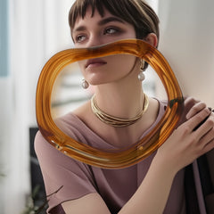 Wave Acrylic Multicolour Bangle Bracelet Kada For Women