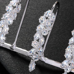 Leaf Silver Solitaire Anti Tarnish Adjustable Finger Ring For Women