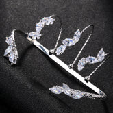 Solitaire Cubic Zirconia Silver Adjustable finders Ring For Women