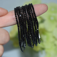 18K Gold Silver Multi Rhinestone Bracelet Bangle Adjustable For Women