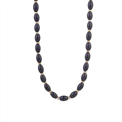 Cross Heart Butterfly Gold Blue Black Anti Tarnish Charm Necklace Pack Of 3 For Women