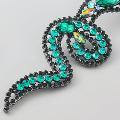 Gold Silver Green Black Multi Gemstone Anti Tarnish Dangler Drop Earring For Women