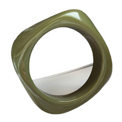 Glossy Geometric Multicolour Acrylic Kada Bangle Bracelet For Women