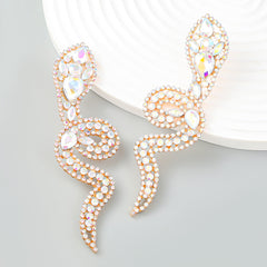 Gold Silver Green Black Multi Gemstone Anti Tarnish Dangler Drop Earring For Women