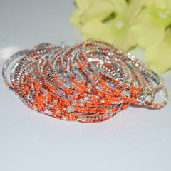 18K Gold Silver Multi Rhinestone Bracelet Bangle Adjustable For Women