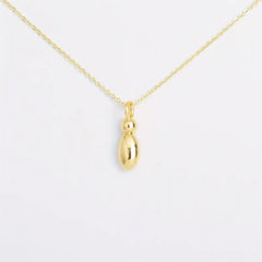 Customized Personalized Bold Initial Letter A 18K Gold Stainless Steel Penda80nt Chain For Women