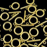 Gold Toggle Hook