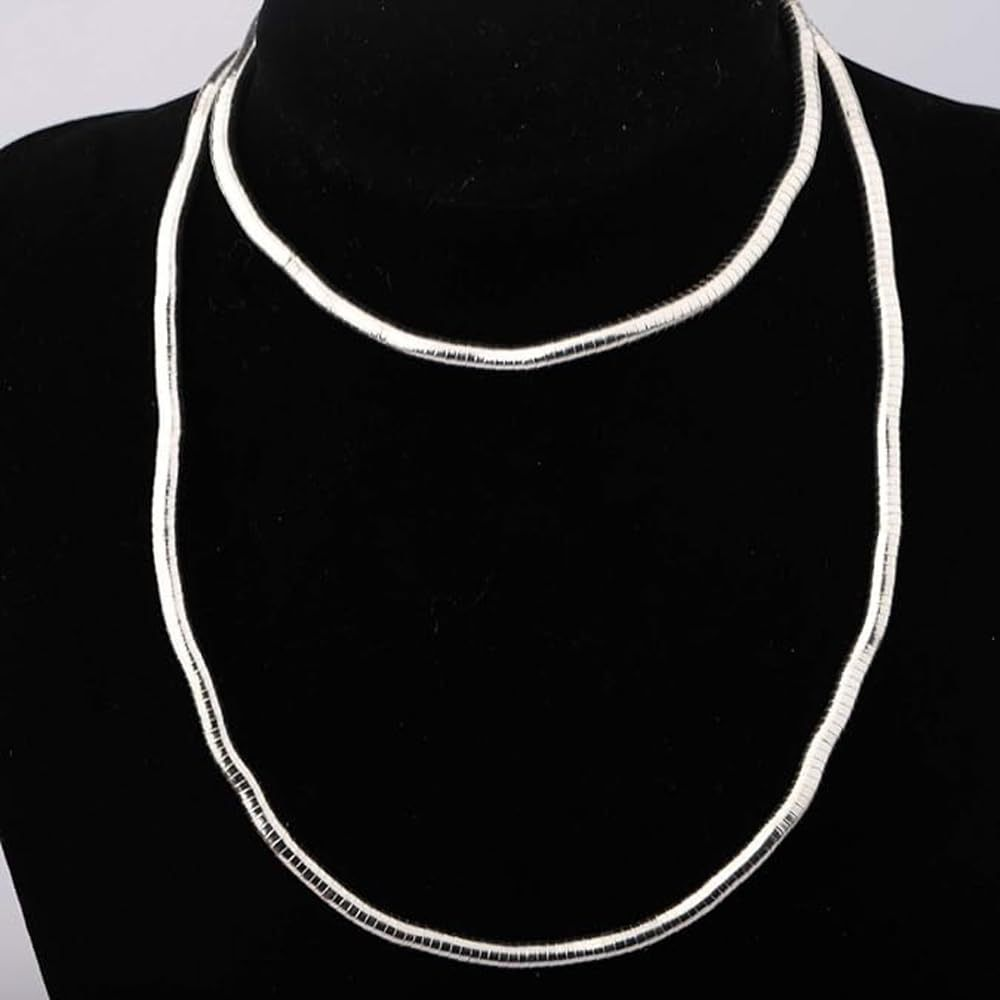 Snake Silver Plated Alloy Necklace For Women