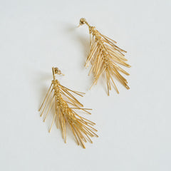 Stylish 18K Gold Brass Anti Tarnish Dangler Earring For Women