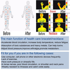 White Ceramic 18K Gold 316L Stainless Steel Magnetic Bracelet For Men