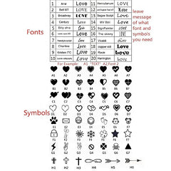 Stainless Steel Letter Engrave 18K Gold Adjustable Id Bracelet