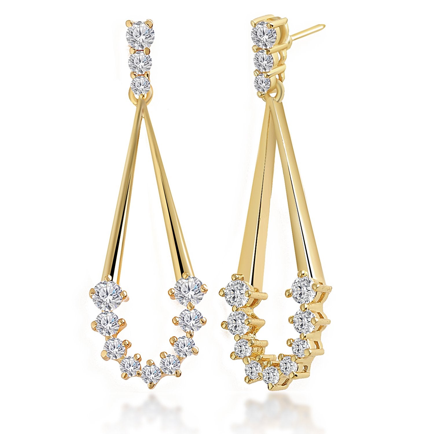 Drop Shape Dangle Earring