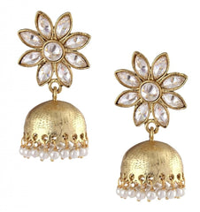 Delicate American Diamond Look Jhumki Earring For Women