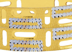 Wedding Designer 22K Gold Plated Rhodium Metal Chuda Kada Bangle Set Of 2 For Women