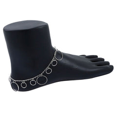 Rings Stylish Indo Western Dainty Delicate Charms Single Leg Payal