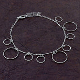 Rings Stylish Indo Western Dainty Delicate Charms Single Leg Payal