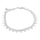 Triangle Stylish Indo Western Dainty Delicate Charms Single Leg Payal