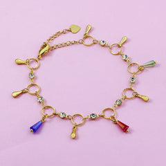 Butterfly Stylish Indo Western Dainty Delicate Charms Single Leg Payal