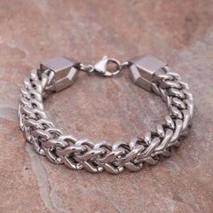 Tungsten Stainless Steel Carbide Ceramic Black Bio Magnetic Bracelet For Men