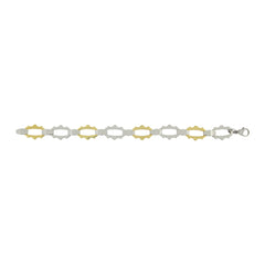 Designer Gold Plated 316 Stainless Steel Links Bracelet For Men