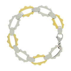 Designer Gold Plated 316 Stainless Steel Links Bracelet For Men