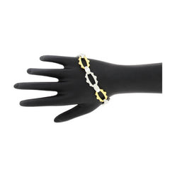 Designer Gold Plated 316 Stainless Steel Links Bracelet For Men