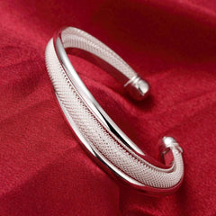 316L Surgical Stainless Steel Mesh Cuff Kada Men Bracelet Bangle