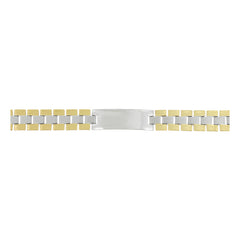 Biker Id Stainless Steel 18K Gold Pt. Matt Finish Bracelet Boy