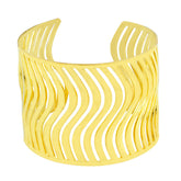 Waves Cuff Party Statement Mesh Gold Cuff Kada Bangle Bracelet