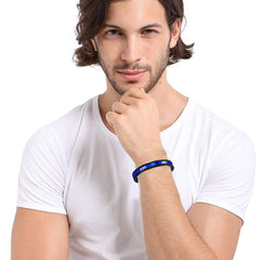 German Luxury Designer Neon Black Solid Stainless Steel Openable Men