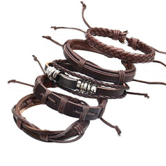 Leather Wraps Casual Party Wear Skin Friendly Bracelets