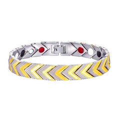 Stainless Steel Health Care Magnet Therapy Bio Energy Bracelets