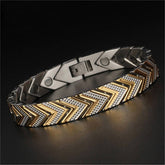 Stainless Steel Health Care Magnet Therapy Bio Energy Bracelets