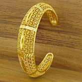 Stylish Filigree Just Like Gold Cuff Kada Bangle Bracelet Women