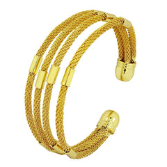 Stylish Filigree Just Like Gold Cuff Kada Bangle Bracelet Women