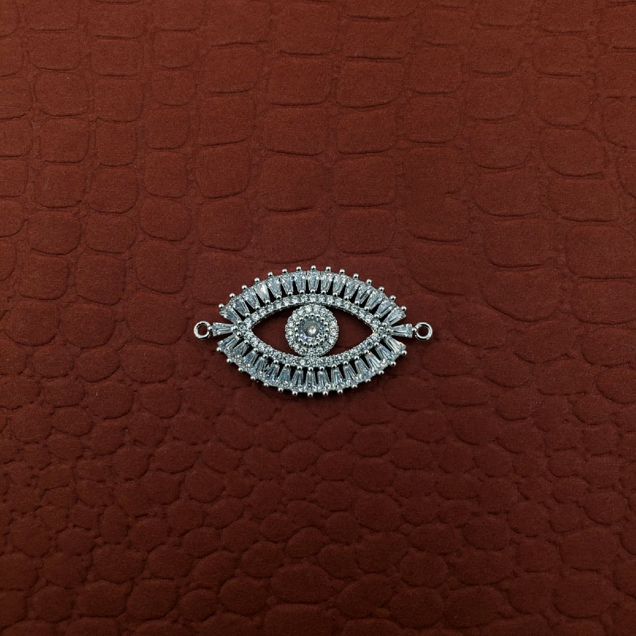 Turkish Silver Evil Eye Cubic Zirconia Diamond Centre Pcs For Women